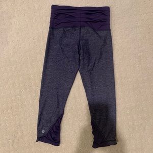 Lululemon Athletica Purple/Grey Size 4 Pant
